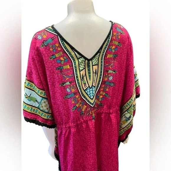 Rebellion Kafton Festival  Egyptian Motif One Size Dress - Picture 7 of 10